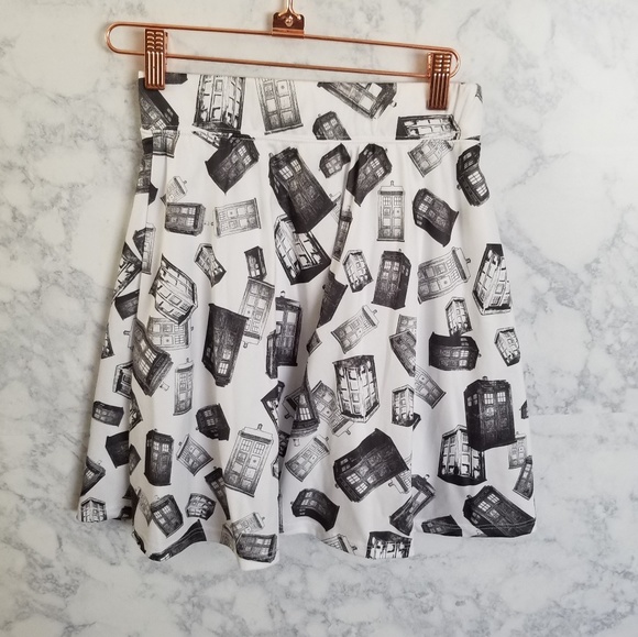 Her Universe Dresses & Skirts - ❣Dr. Who Fit and Flare Skater Skirt